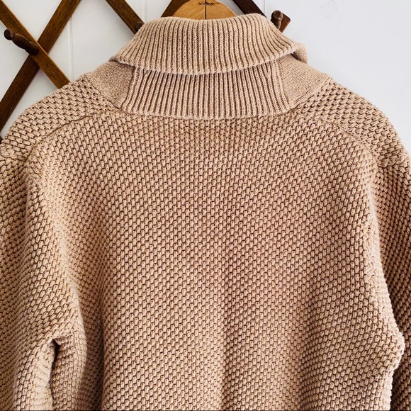 J Crew Cowl Neck Thick Knit Cardigan Sweater - Picture 7 of 8